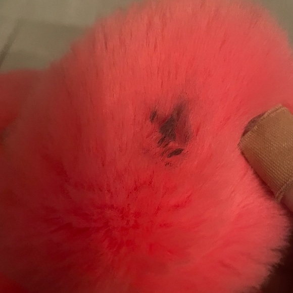 Pink Bunny Bag (HAS SMALL PAINT STAIN) Does Not Have A Strap - Picture 3 of 4